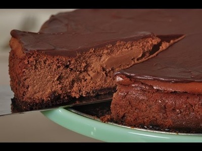 Chocolate Cheesecake Recipe Demonstration - Joyofbaking.com