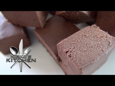 CHOCOLATE FUDGE (Sugar Free) - Nicko's Kitchen