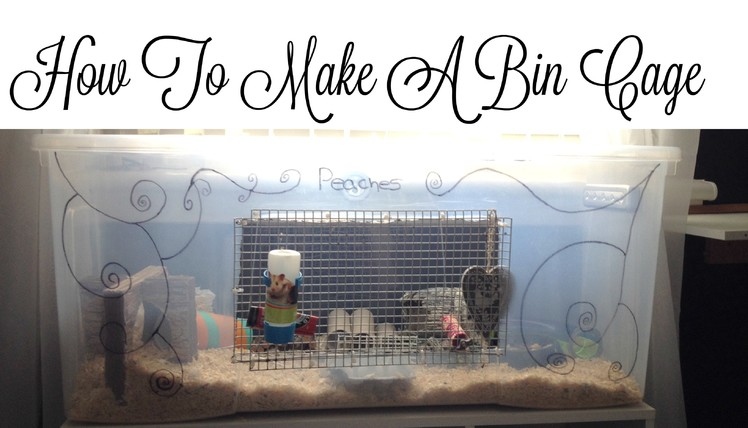 How To: Build A Bin Cage (Step By Step Tutorial)
