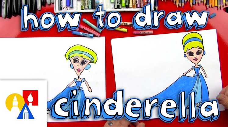 How To Draw Cinderella (for young artists)