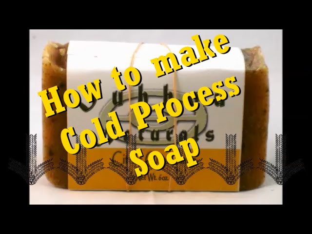 How to Make Cold Process Soap - Step by Step