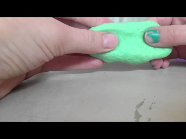 How to make slime.play dough with 3 things