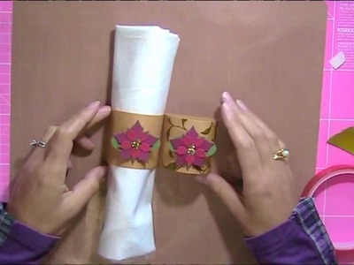 How to Make Your Own Napkin Rings & Place Cards for Christmas - Please Share to Facebook :-)
