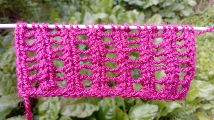 Lace Stitch | Easy Knitting