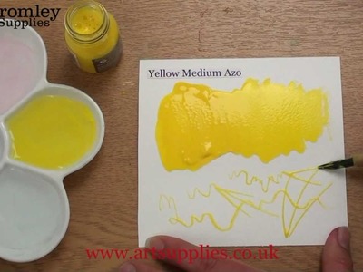 Liquitex Professional Acrylic ink! Yellow Medium Azo 412