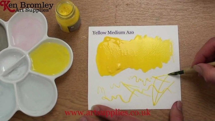 Liquitex Professional Acrylic ink! Yellow Medium Azo 412