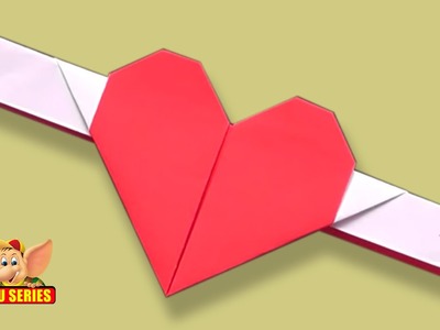 Origami - Fun and Simple Heart with Wings
