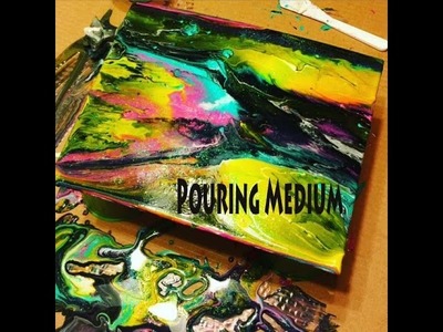 Pouring Medium Abstract Painting *SPEEDY*