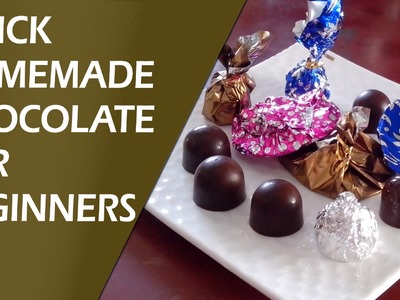 Quick Homemade Chocolate Recipe for Beginners by KALPANA TALPADE