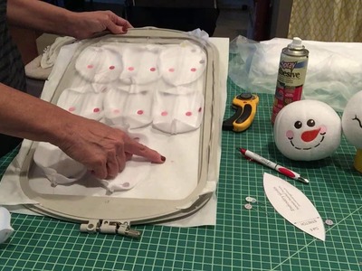Snowman Snowballs how to video