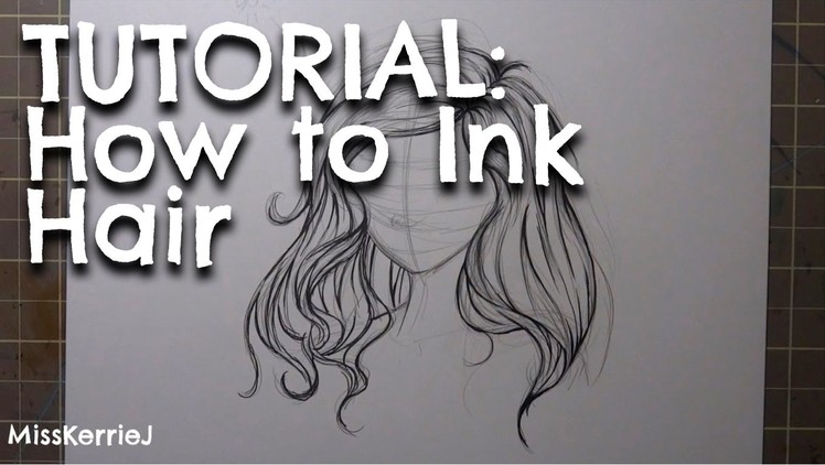 TUTORIAL: How to Ink Hair ✿ MissKerrieJ ✿