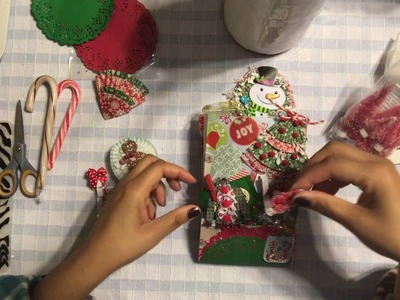 #18 ????Christmas Treat Bag Flipbook Tutorial - Hot Cocoa & Tea - Holiday Gift & Basket Ideas