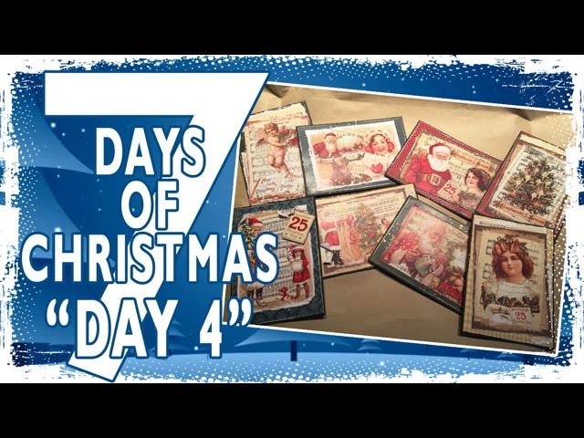7 Days of Christmas - 8 Quick Cards - Day 4