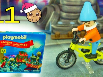 Bad Elf  - Playmobil Holiday Christmas Advent Calendar - Toy Surprise Blind Bags  Day 11