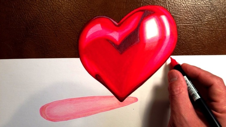 Beautiful Heart - 3D Trick Art