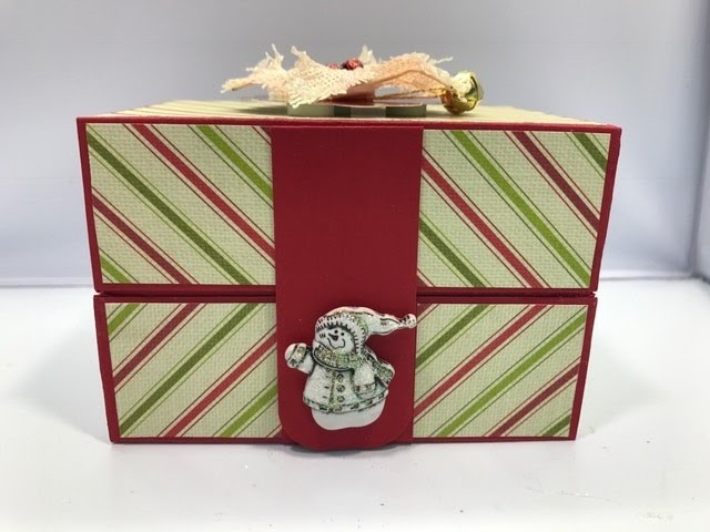 Christmas Gift Box Tutorial