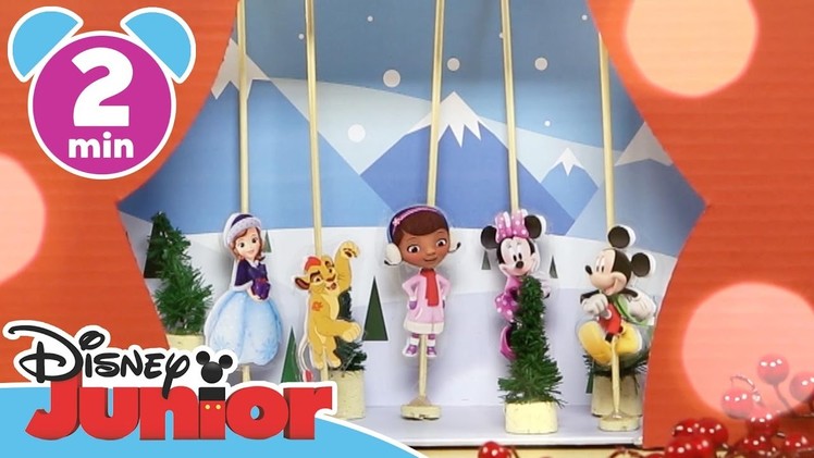 Christmas Tutorials | Mini Theatre | Disney Junior UK