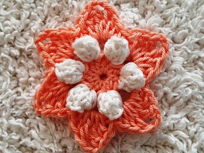 Crocheted flower 41