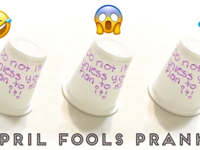 D.I.Y APRIL FOOLS DAY PRANKS!