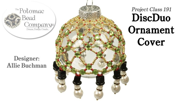 DiscDuo Ornament Cover (Tutorial)