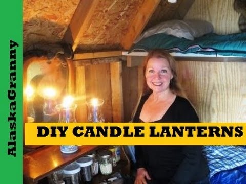DIY Candle Lantern for Power Outages or Off Grid Living