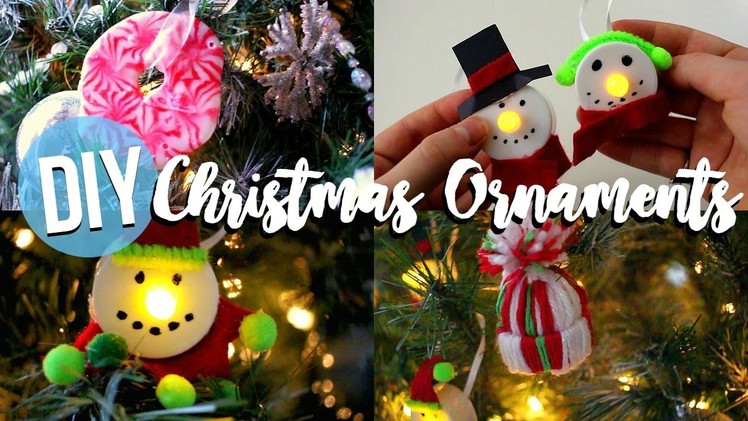 DIY Christmas Ornaments! Cute & Cheap!