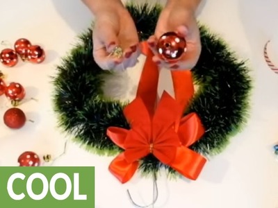 DIY easy Christmas wreaths