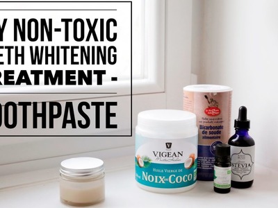 DIY Non-Toxic Toothpaste | Teeth Whitening Treatment