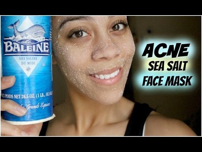 DIY Sea Salt Face Scrub | My Acne Treatment