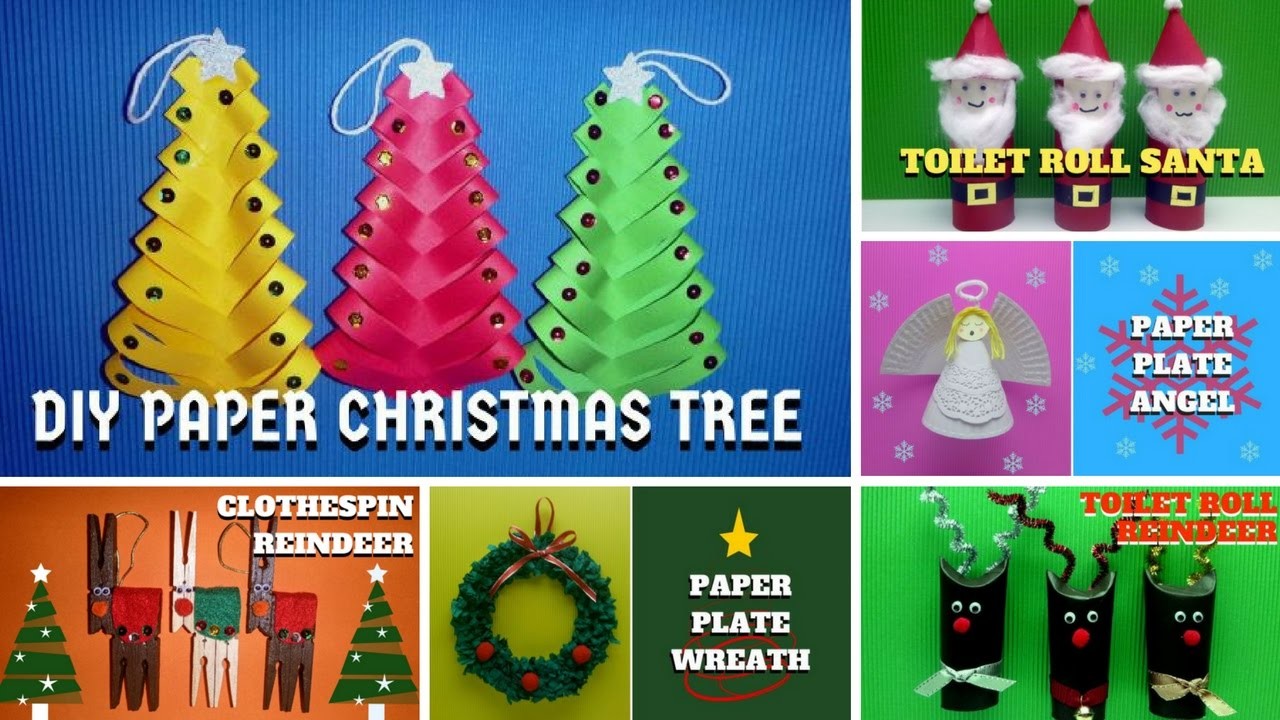Easy Christmas Crafts for Kids - Christmas Craft Ideas