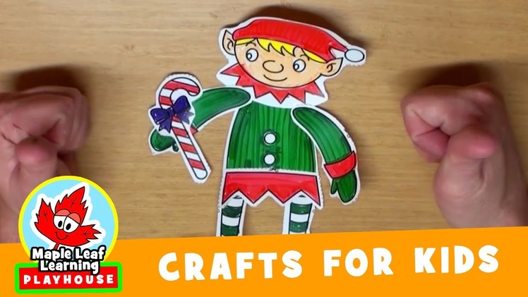Elf Christmas Craft for Kids | Maple Leaf Learning Playhouse
