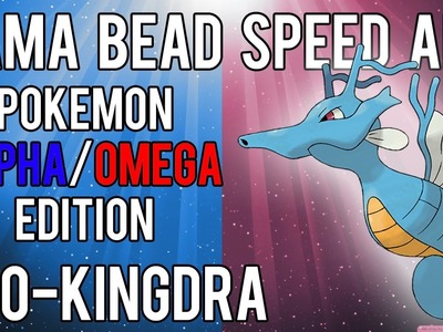 Hama Bead Speed Art | Pokemon | Alpha.Omega | Timelapse | 230 - Kingdra