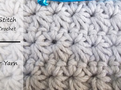 How to crochet the Star Stitch