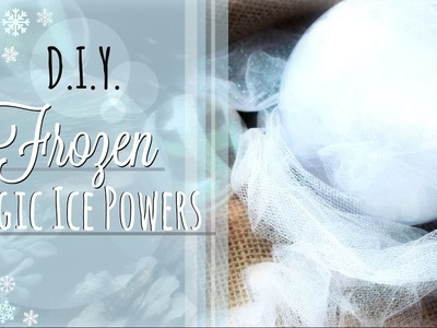 How to have Magical Ice Powers: DIY Frozen Snow Globe Cosplay Prop & Holiday Decor
