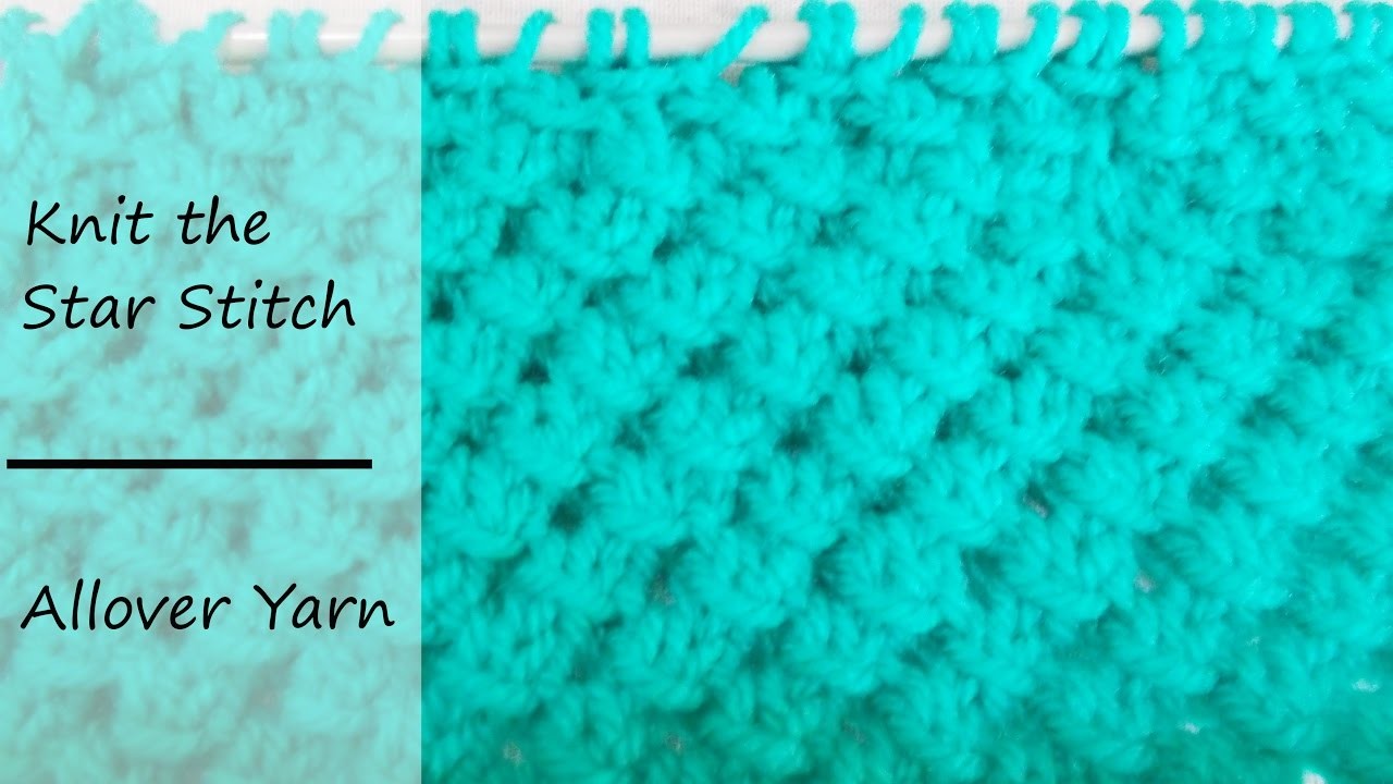 How to Knit the Star Stitch