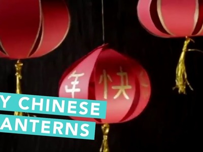 How To Make Chinese Lanterns | Easy DIY | Nailed It
