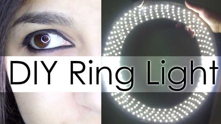How To Make : DIY Ring Light Under Rs 500 #OFT2D