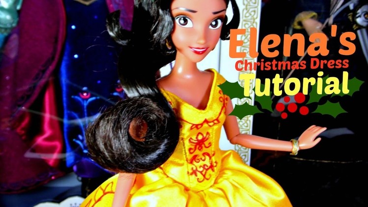 How to Make Elena's Christmas Dress | Tutorial | Elena of Avalor