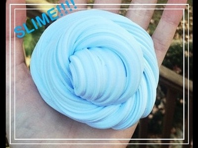 How to make slime with only three ingredients glue, laundry detergent, and shaving cream
