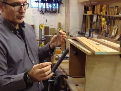 How to make the neck reinforcement for a Spanish guitar