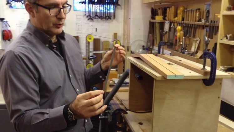 How to make the neck reinforcement for a Spanish guitar
