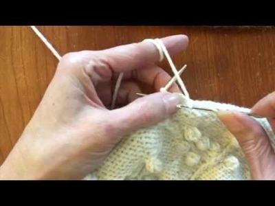 How to Work a Nupp for the Twig and Berry Hat (by Lyrical Knits)