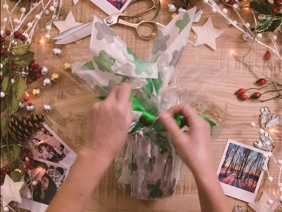 How to Wrap a Mug for Christmas