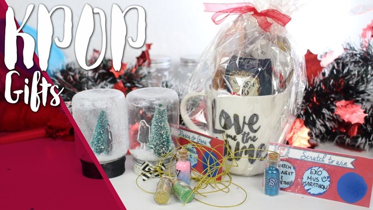 KPOP DIY: Christmas kpop gift ideas. Easy and Cheap!| Seventeen, Big bang, EXO,Jessica #K-ristmas2