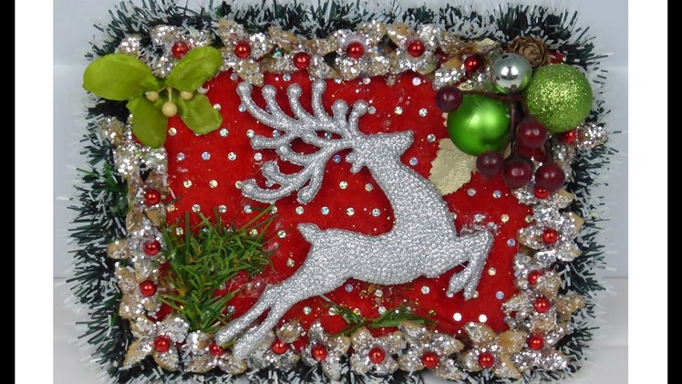 Lovely Christmas Wall hanging. Very Easy to make.