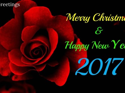 Merry Christmas & Happy New Year Romantic Animated Greeting Video