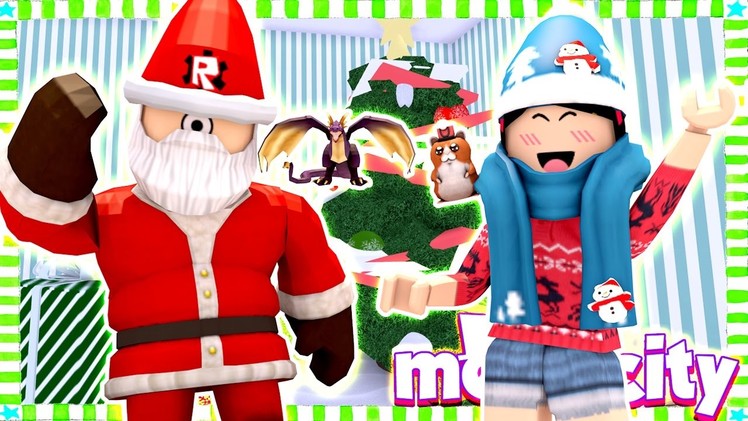 New Santa Neighbor in Town! - Roblox MeepCity Christmas Update - DOLLASTIC PLAYS!