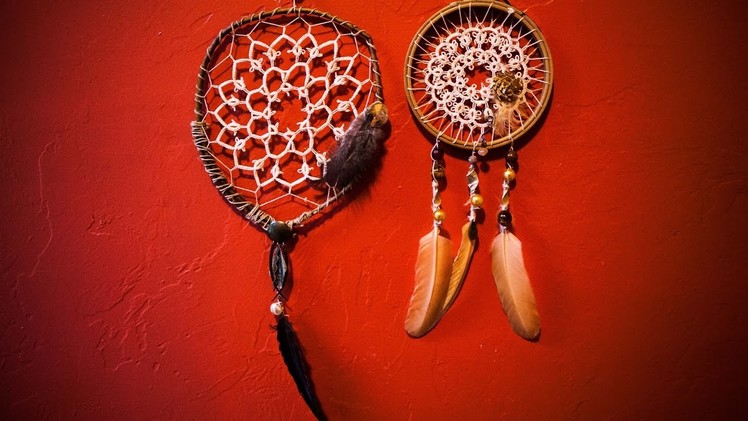 Tatting - Tatted “Dream Catcher" Tutorial: part two (Assembling and Finishing) by RustiKate