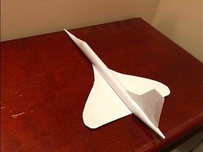 Concorde Paper model tutorial