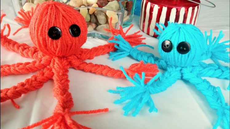 Crafts For Kids | How To Make A Yarn Octopus